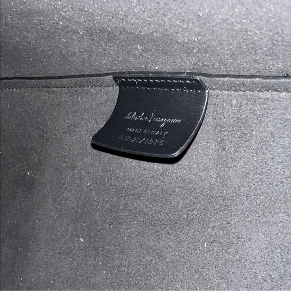 Ferragamo Leather Tote and Pouch Set - Picture 10 of 12
